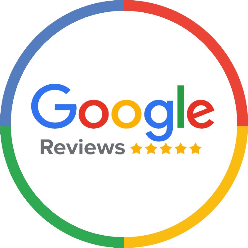 A google review logo with the word " google reviews " in front of it.