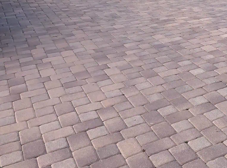 A close up of the pavement on the ground