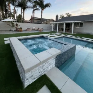 Pool Construction in Rancho Cucamonga SPA Example
