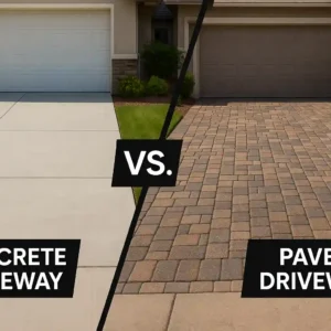 Concrete Driveway vs. Pavers: Which Is Best for Your Home