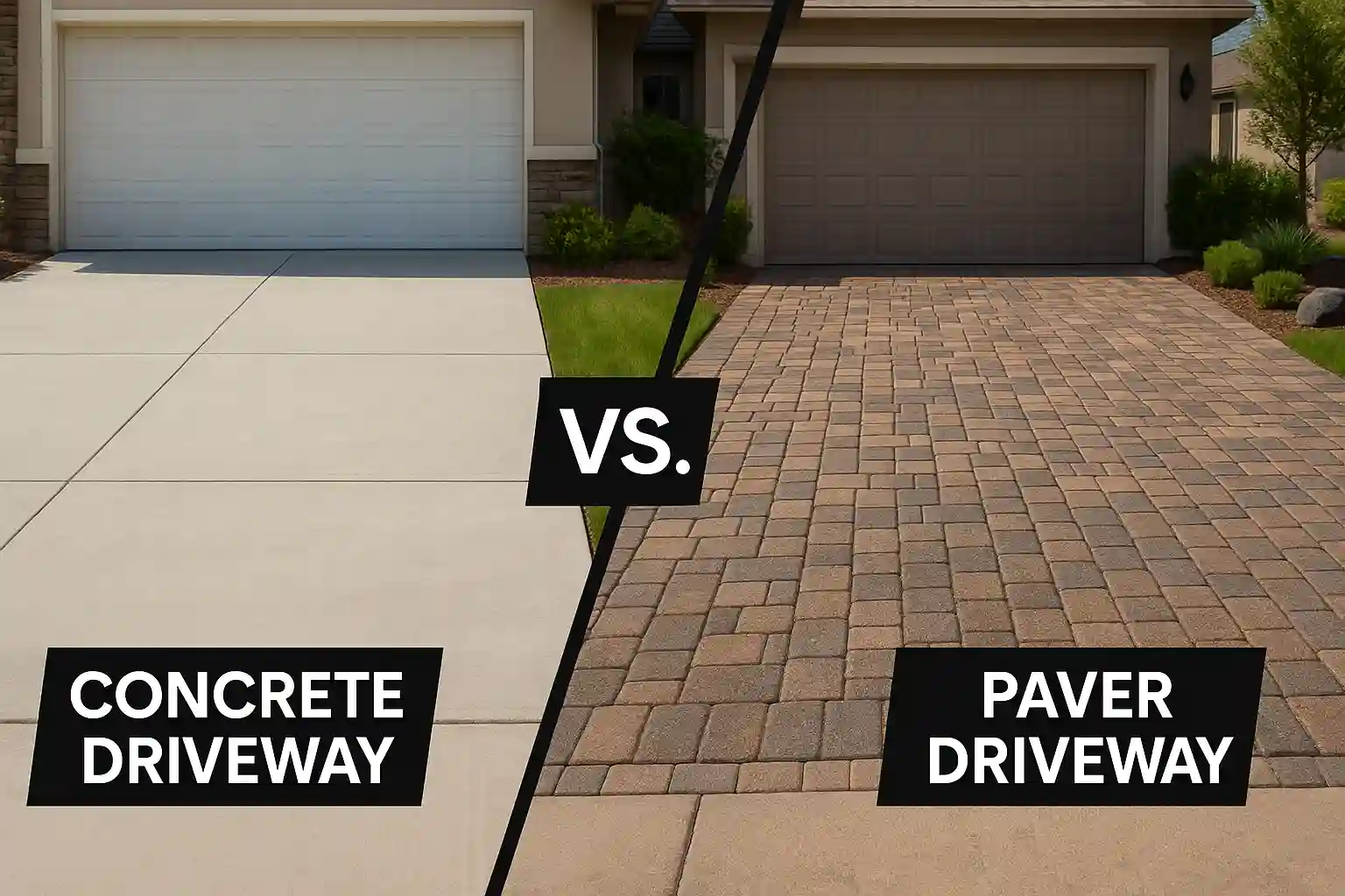 Concrete Driveway vs. Pavers: Which Is Best for Your Home