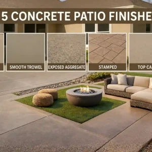 Top 5 Concrete Patio Finishes for Homes in Rancho Cucamonga & the Inland Empire