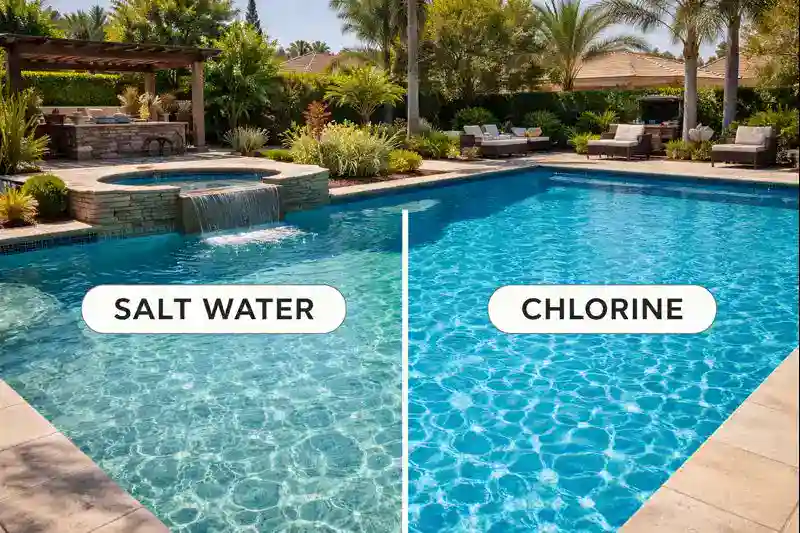 Salt Water vs. Fresh Water Pools- A Practical, No-Hype Guide for Rancho Cucamonga and Inland Empire Homeowners