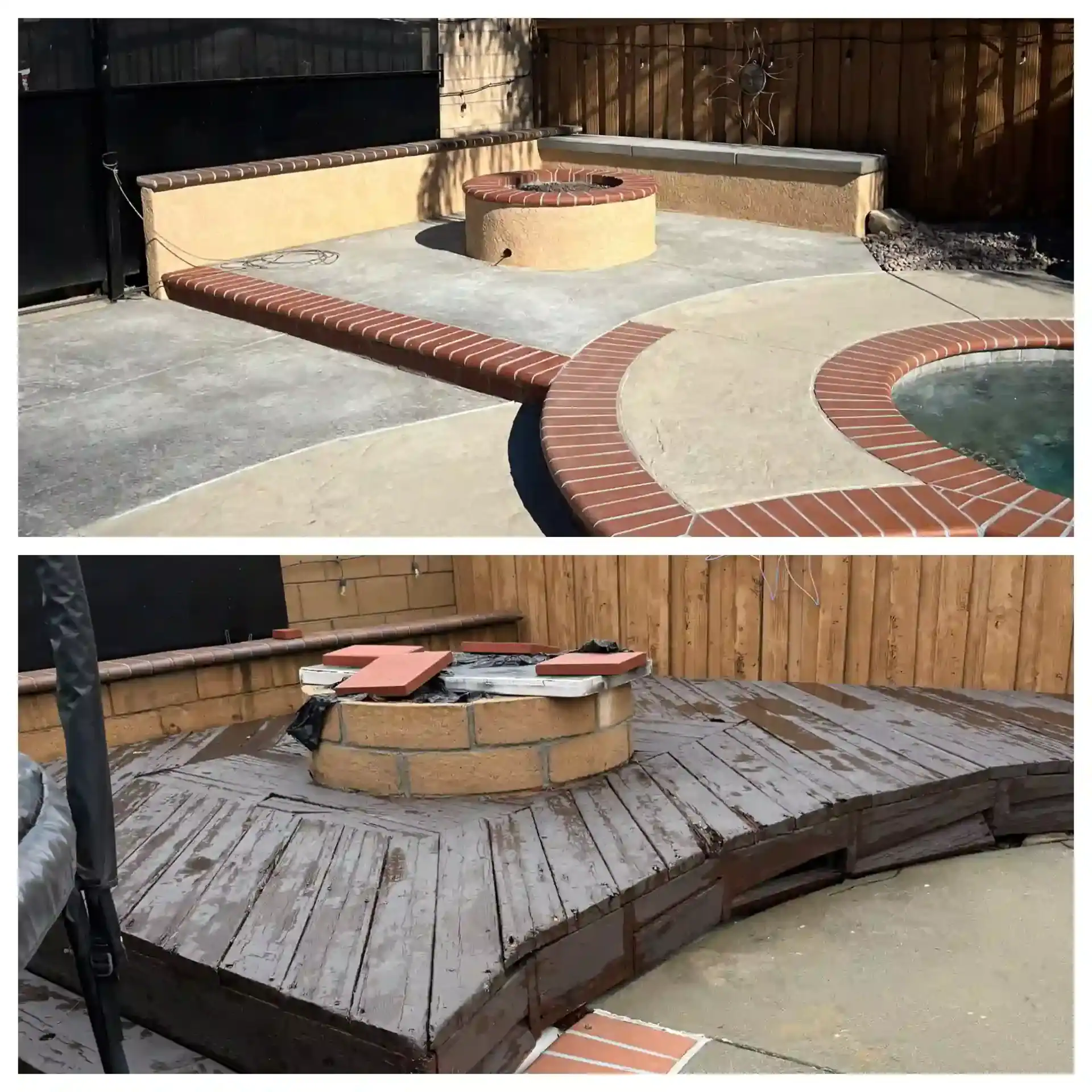 Pool Construction and Spa Deck in Rancho Cucamongs
