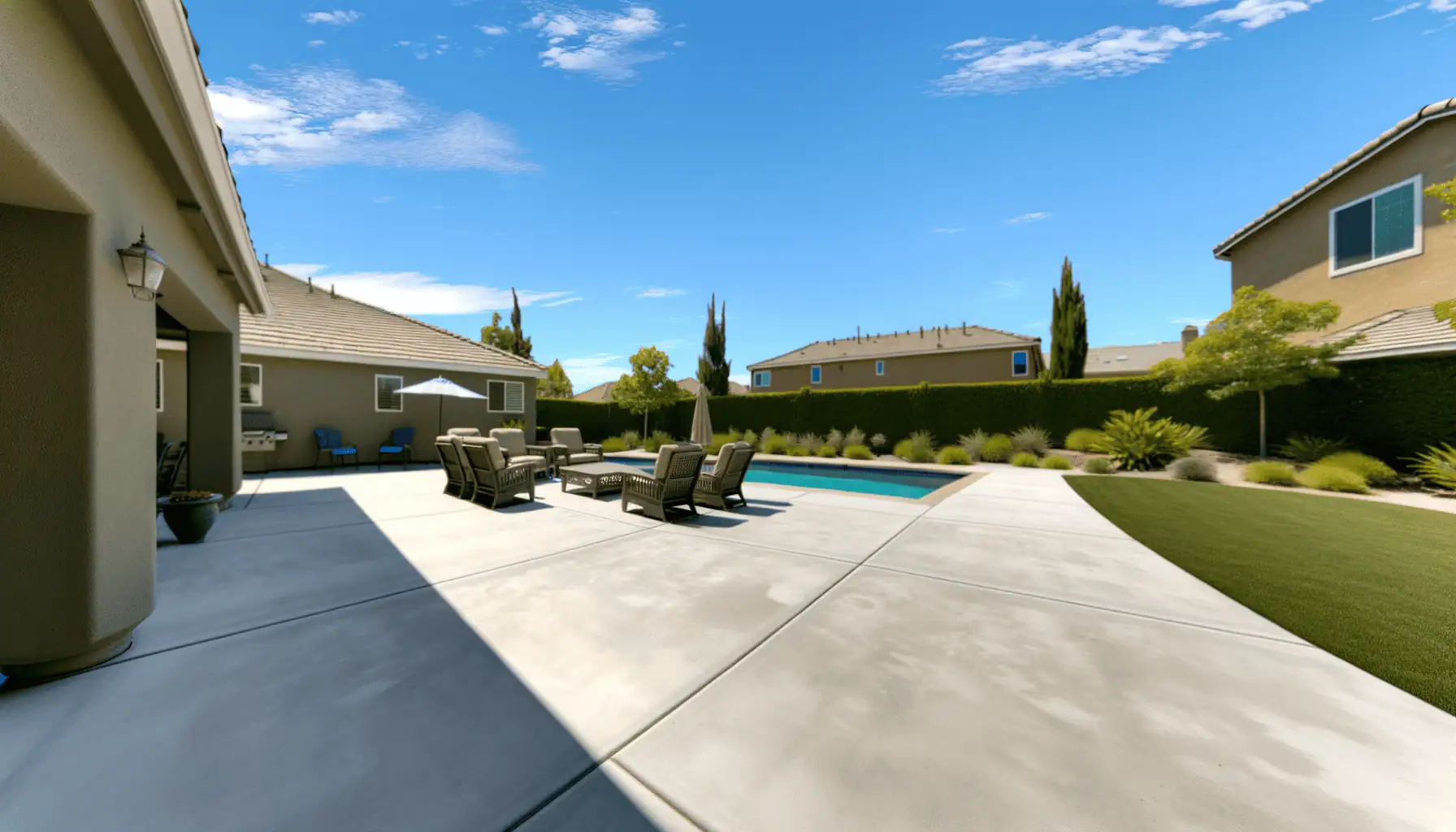 Stamped Concrete vs. Regular Concrete: Which Is Right for Your Patio or Driveway?