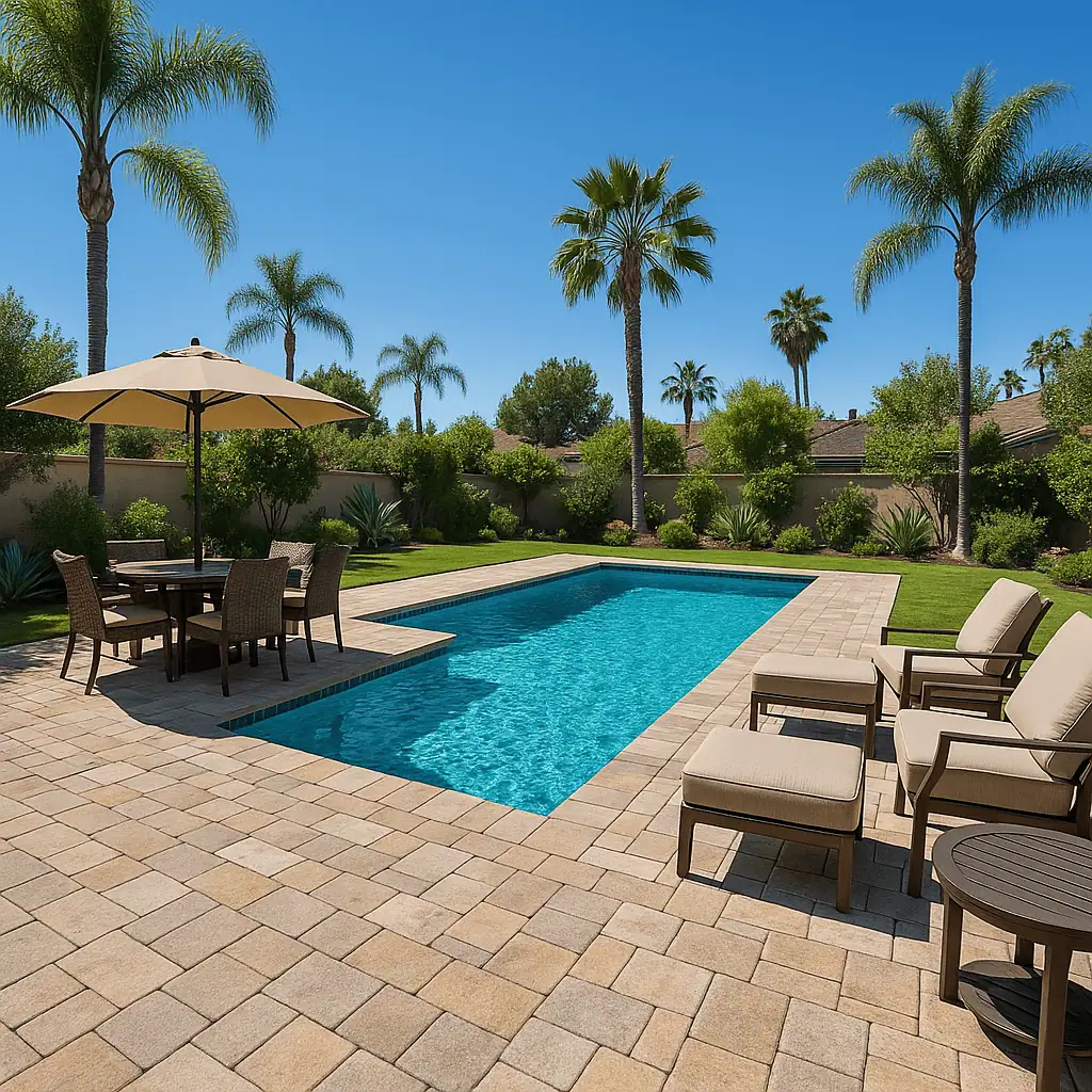 Paver Deck Installation Around Your Pool: Materials, Costs, and Design Tips